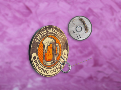 Custom Printed Game for Nashville, Tennessee with G Major Nashville Bewing Company logo